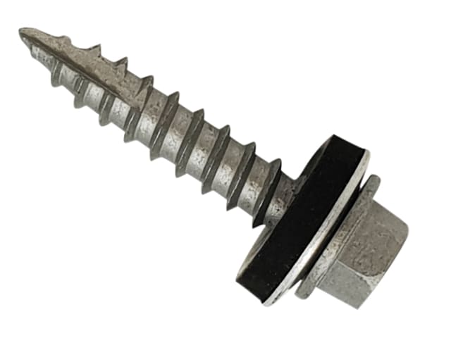 Techfast Metal to Timber Hex Screw T17 6.3 x 25mm Box 100